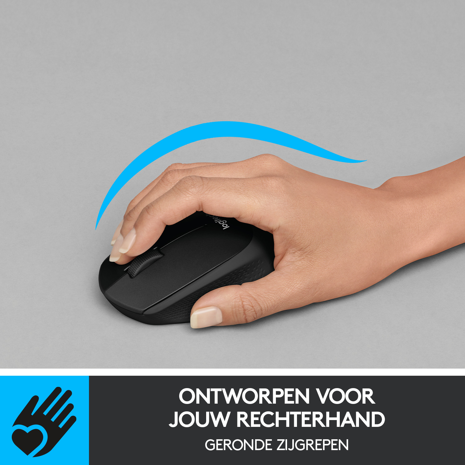 Draadloze Muis Logitech M330 Black