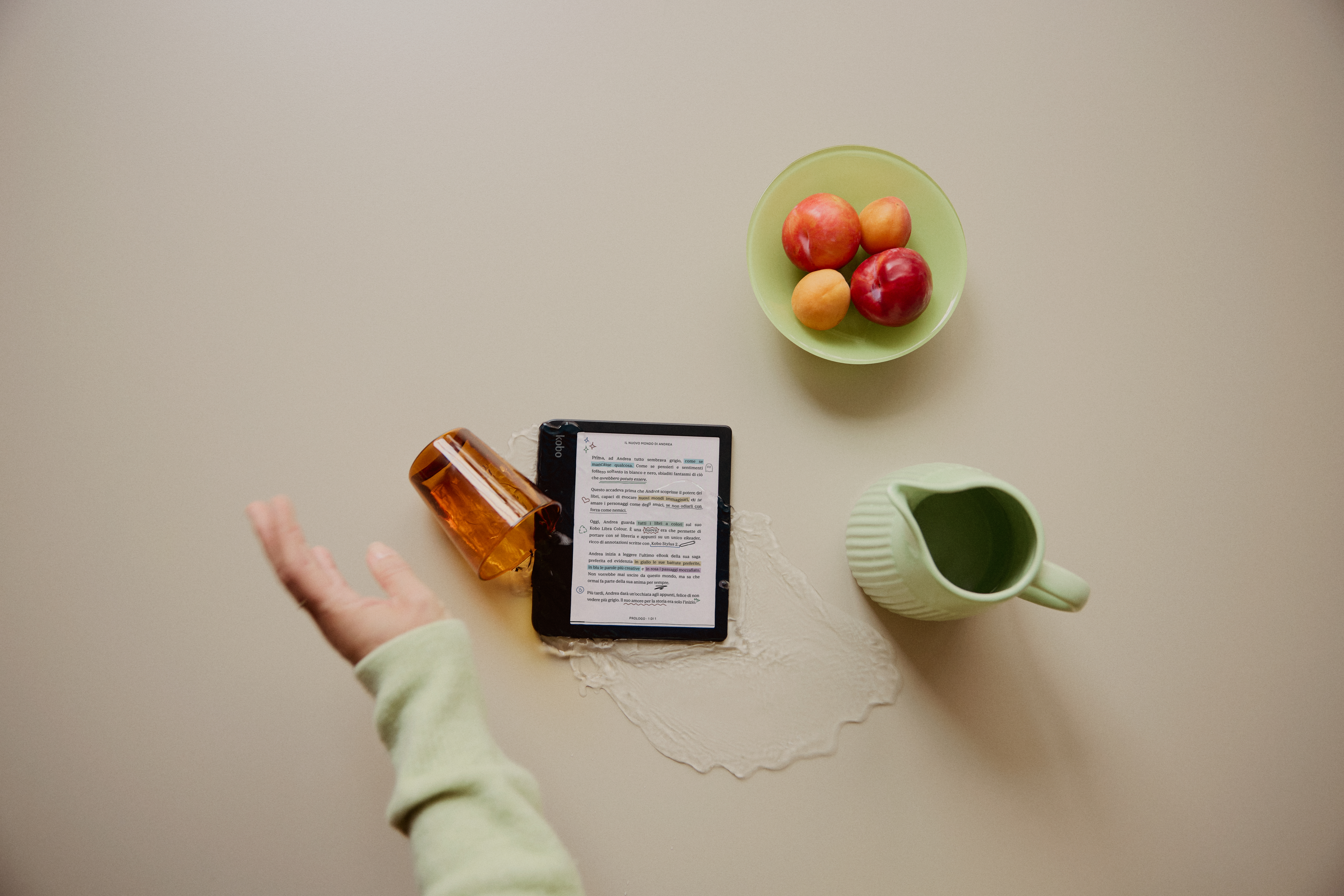 E-reader Kobo Libra Colour E-book Touchscreen 32GB Wi-Fi Wit