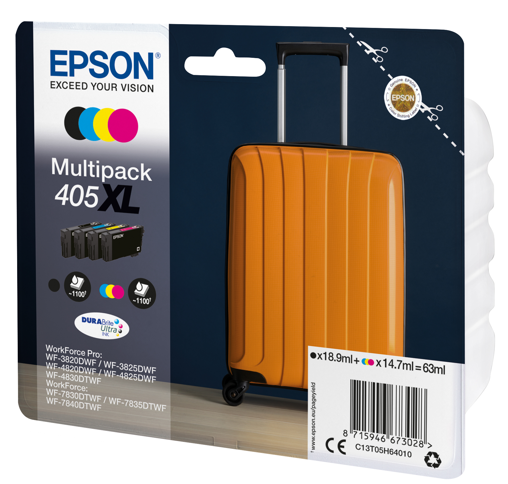 Inktpatroon Epson 405XL 4-colour