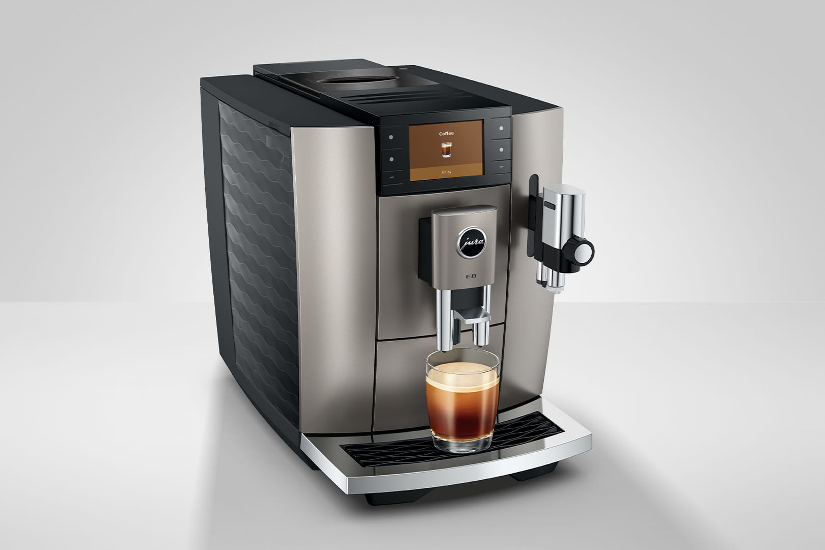 Jura E8 MIDNIGHT SILVER 15712