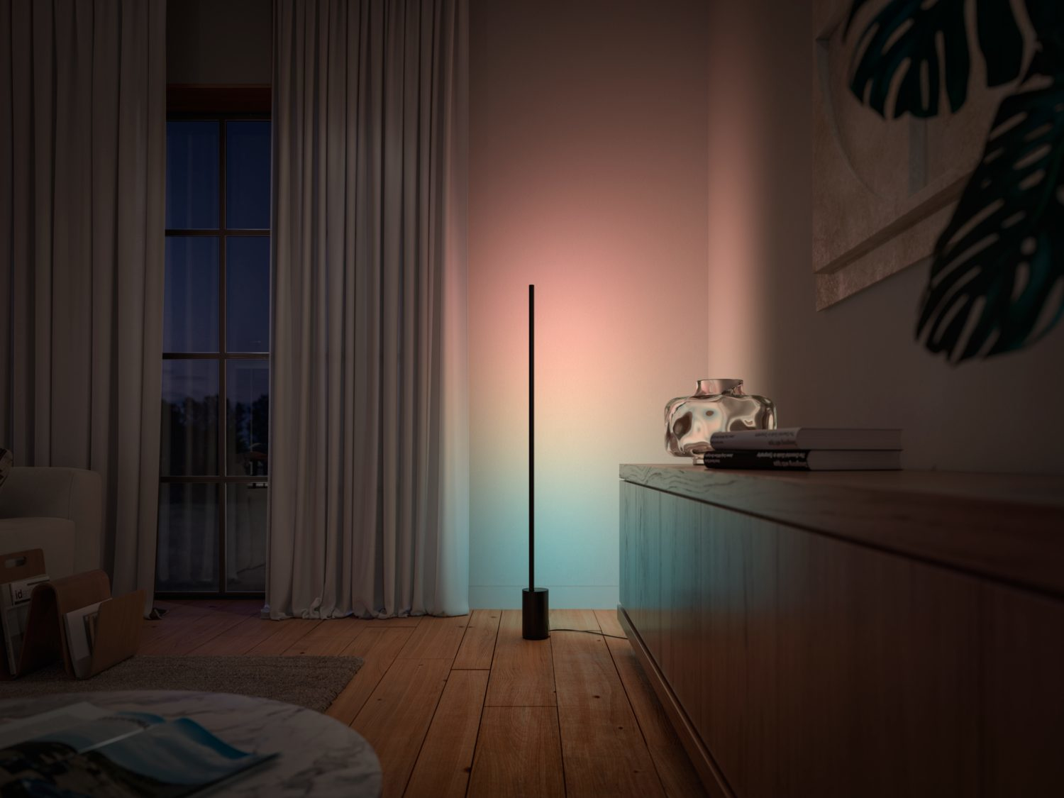 Vloerlamp PHILIPS HUE Gradient Signe Zwart