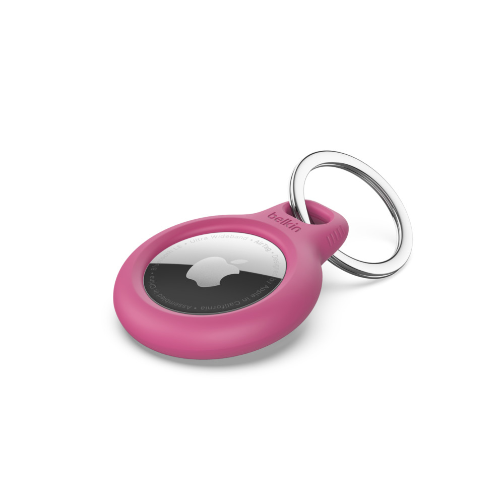 BELKIN Airtag Holder Keyring - Pink