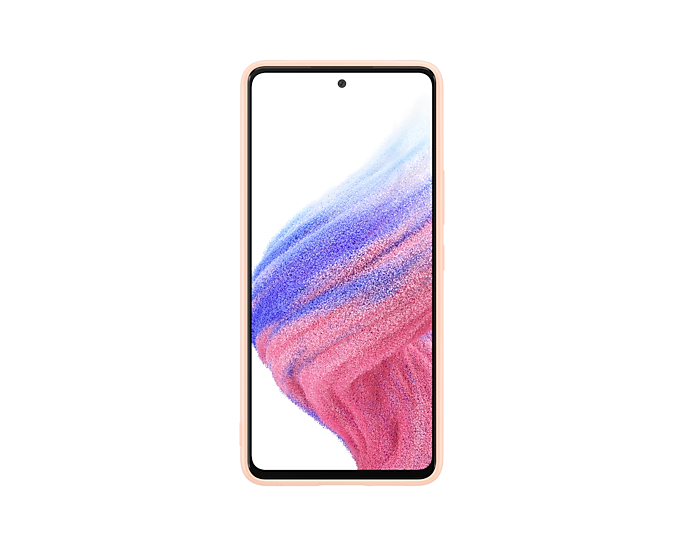 Cover Samsung Silicone Cover A53 5G Peach