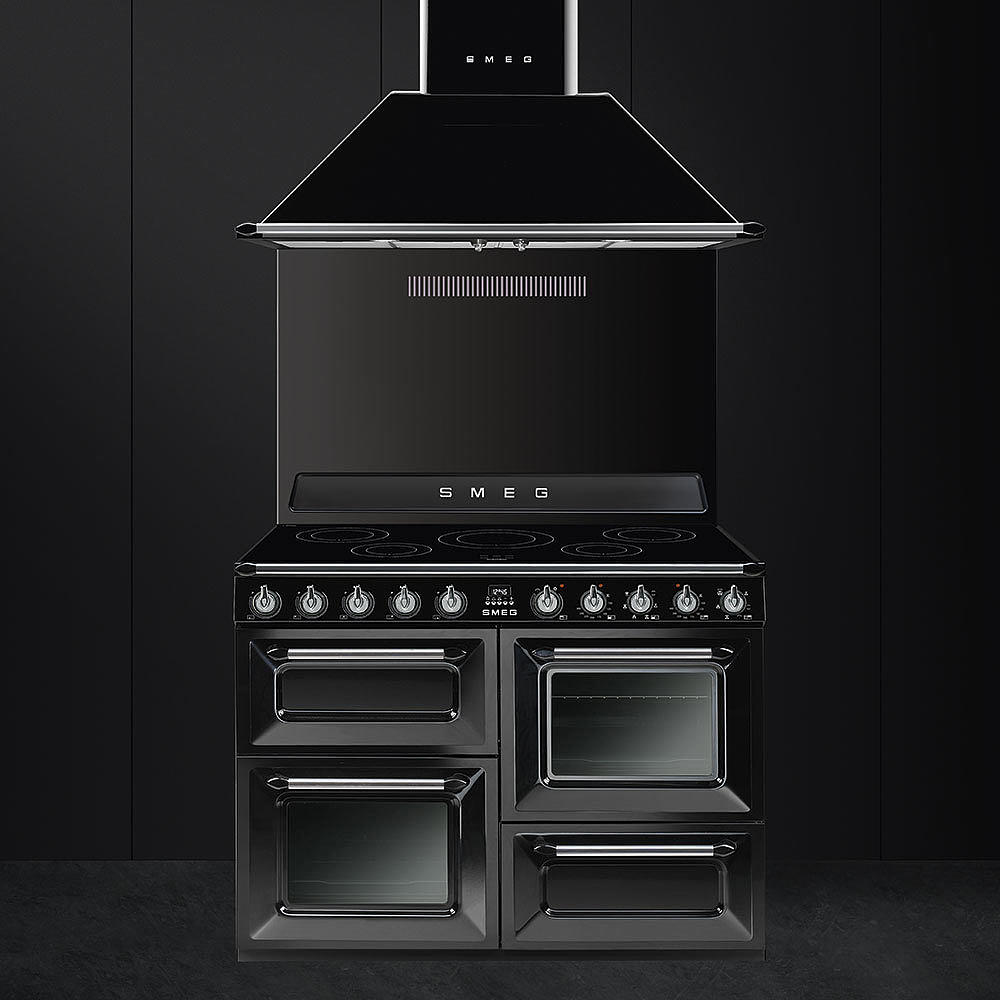 Smeg TR4110IBL four et cuisinière Electrique Plaque avec zone à induction Noir A