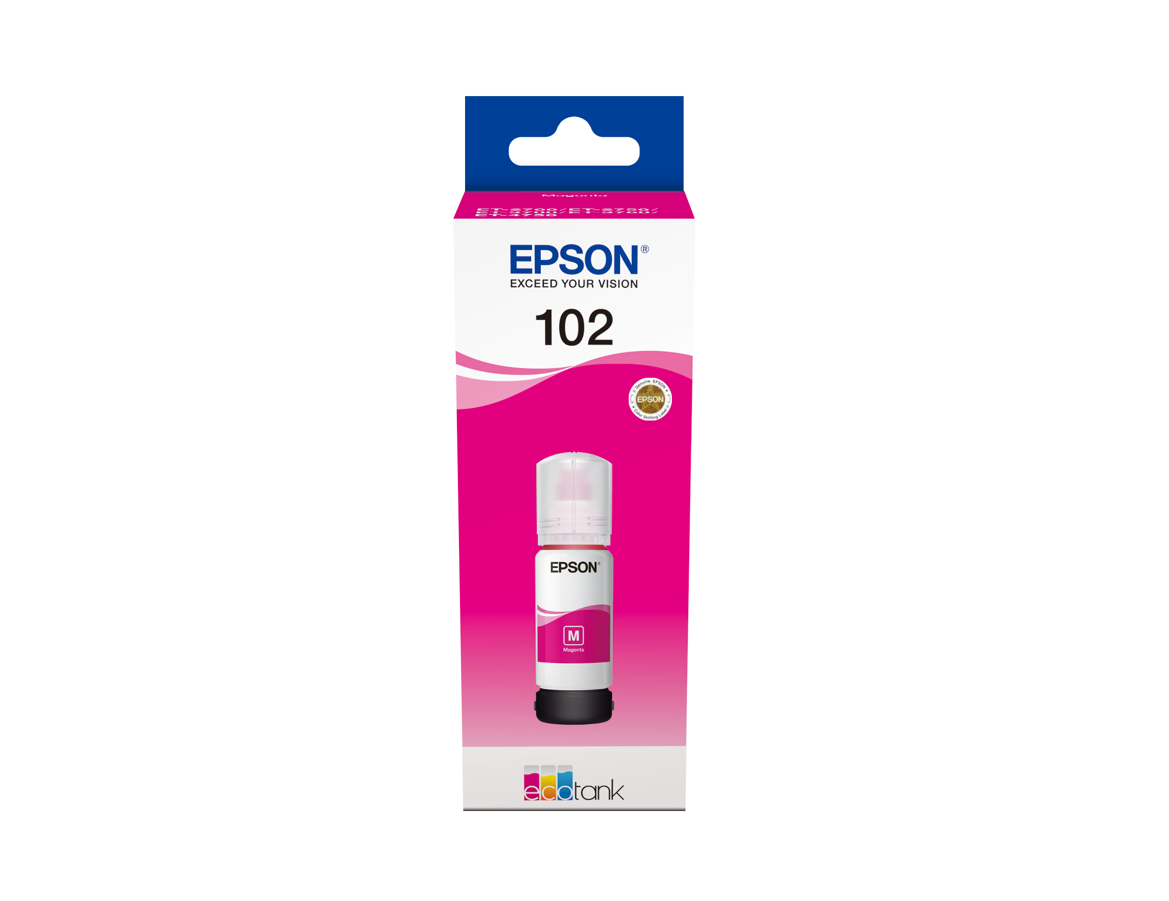Fles EPSON 102 EcoTank Magenta