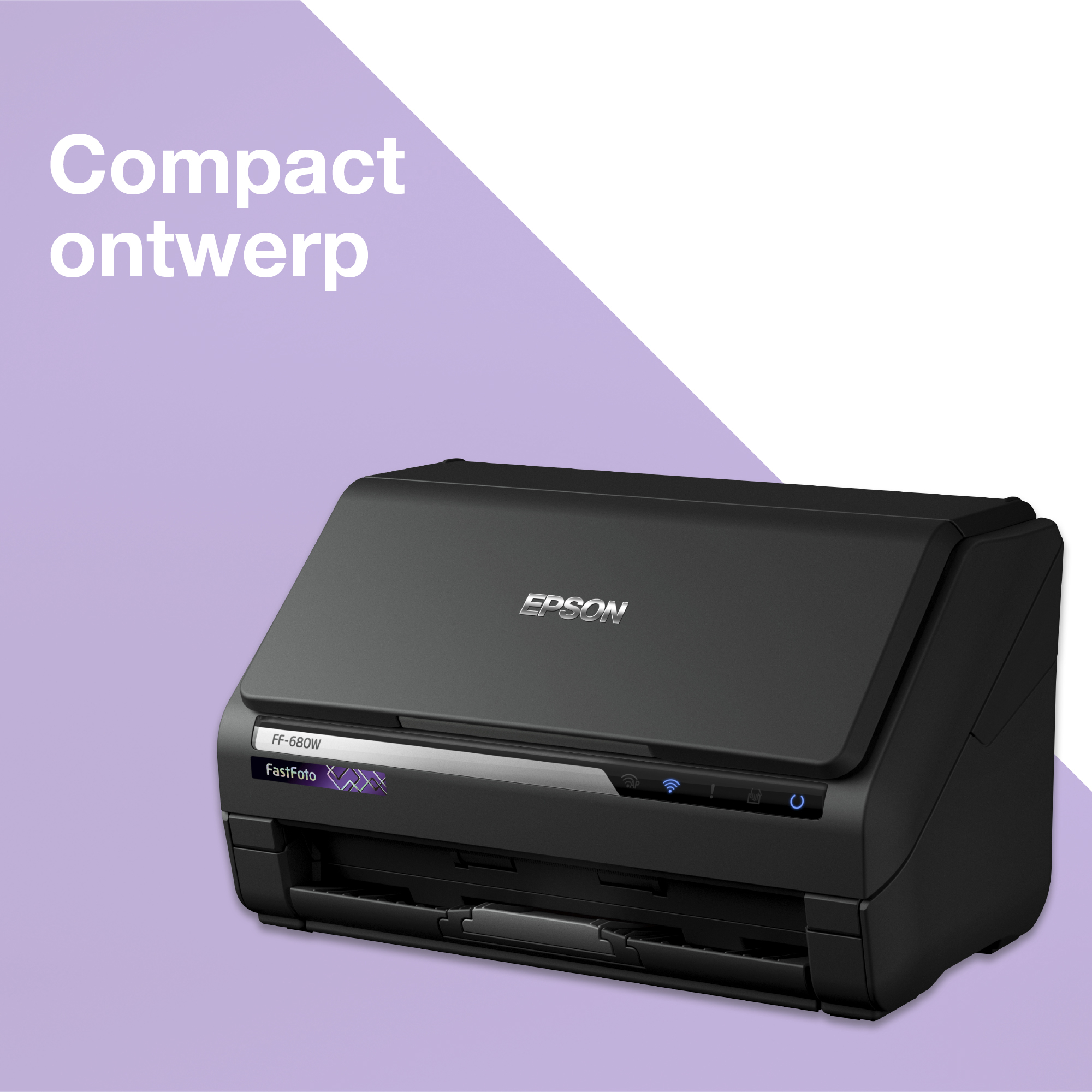 Epson FastFoto FF-680W Alimentation papier de scanner 600 x 600 DPI A4 Noir