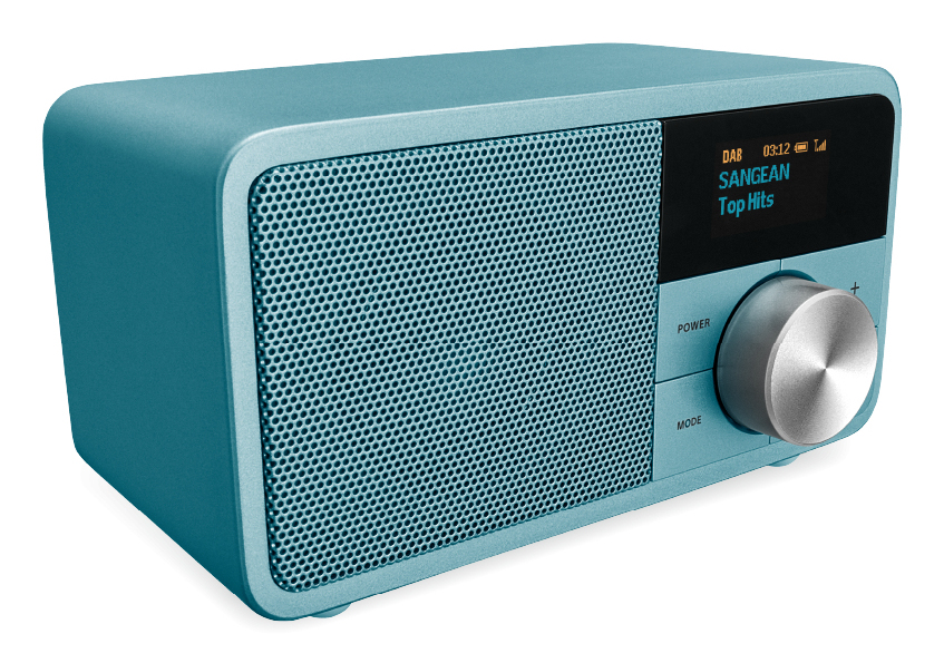 DAB+ radio SANGEAN DDR-7 blauw