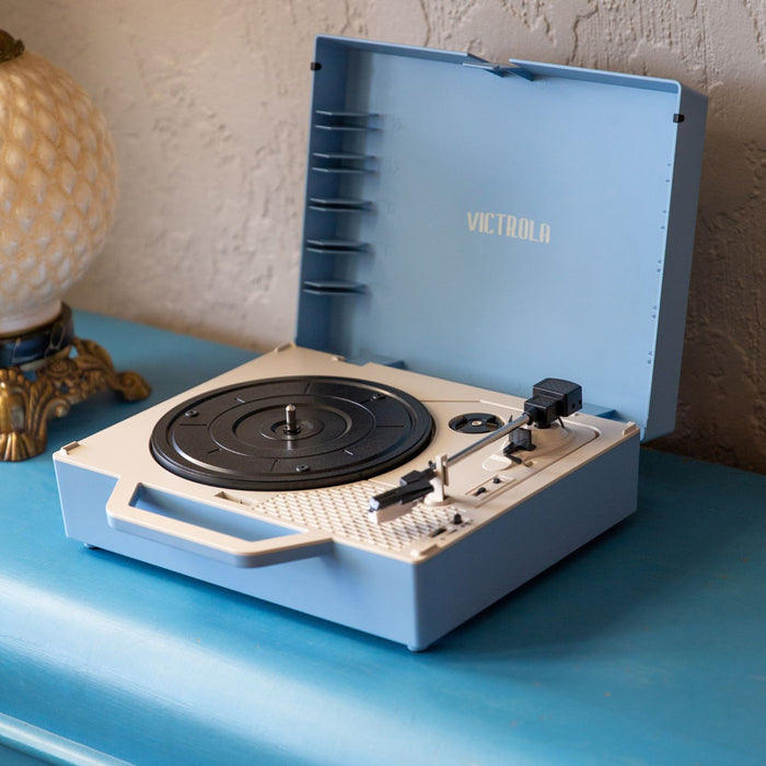 Tourne-disque VICTROLA VSC-725SB blauw