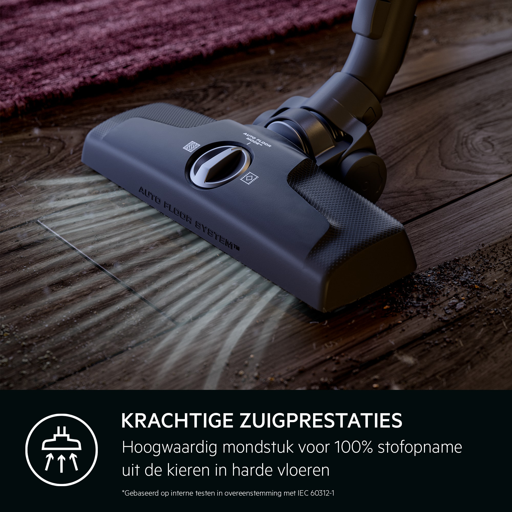 Stofzuiger met zak AEG AB61C3CR Clean 6000