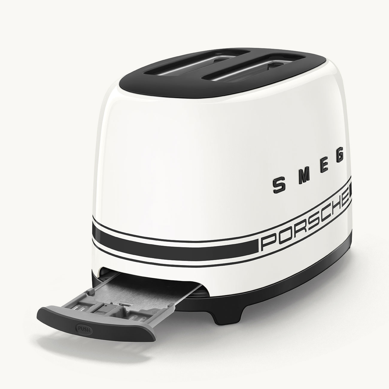 Broodrooster SMEG TSF01PCWEU Porsche Design / Carrara White / 2 sneden