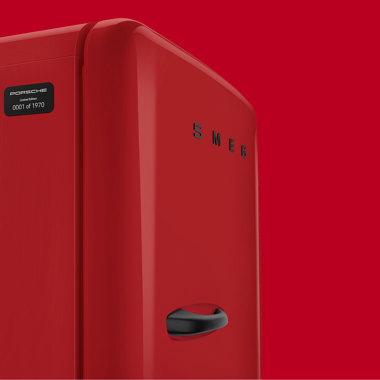 Koelkast SMEG FAB28RDP9176 Porsche Design / D / Livery Salzburg / Limited Edition