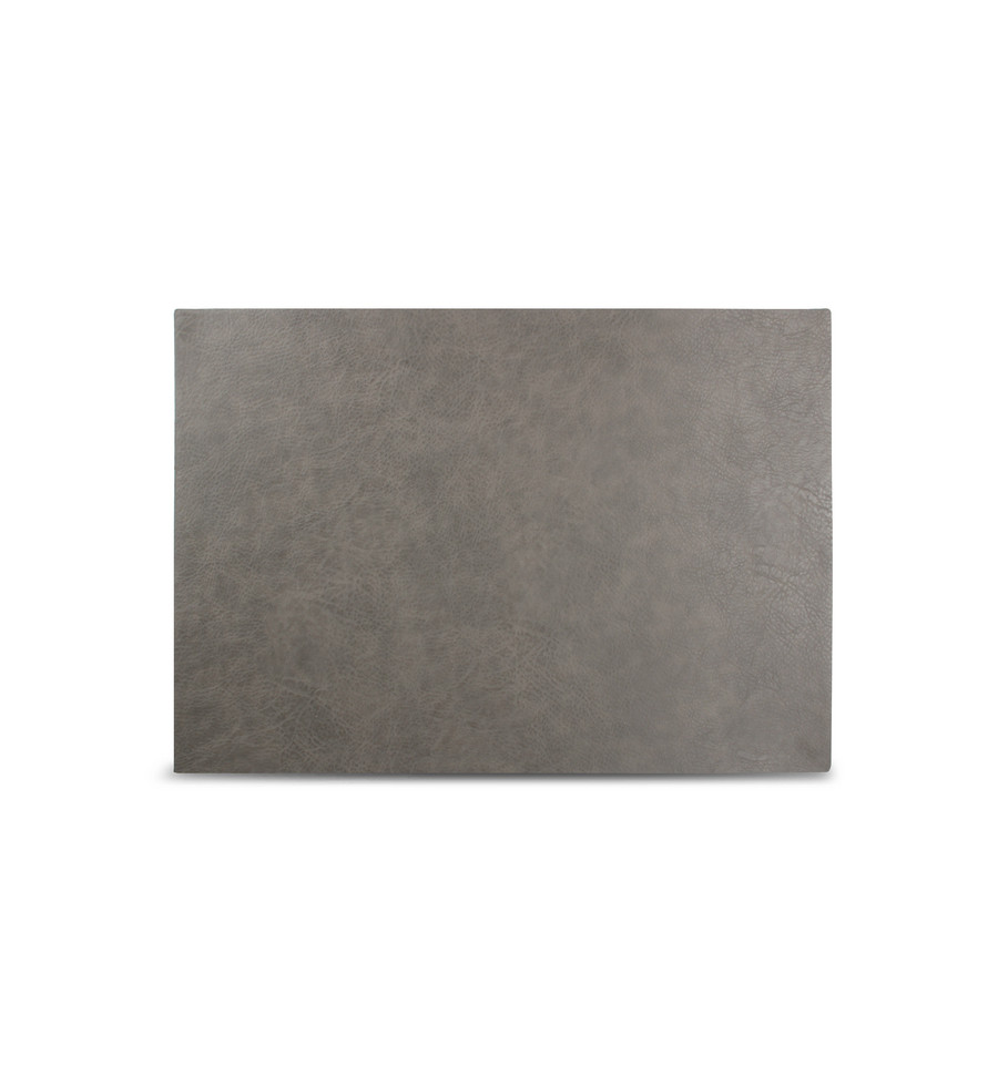 Placemat BONBISTRO 757137 Layer / 43x30cm / lederlook / grijs
