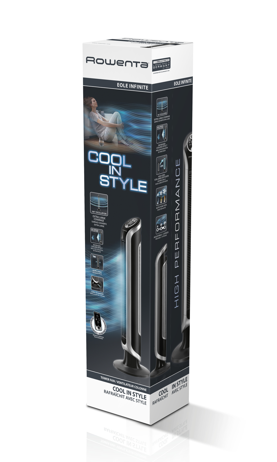 Rowenta ventilateur vu6670f0