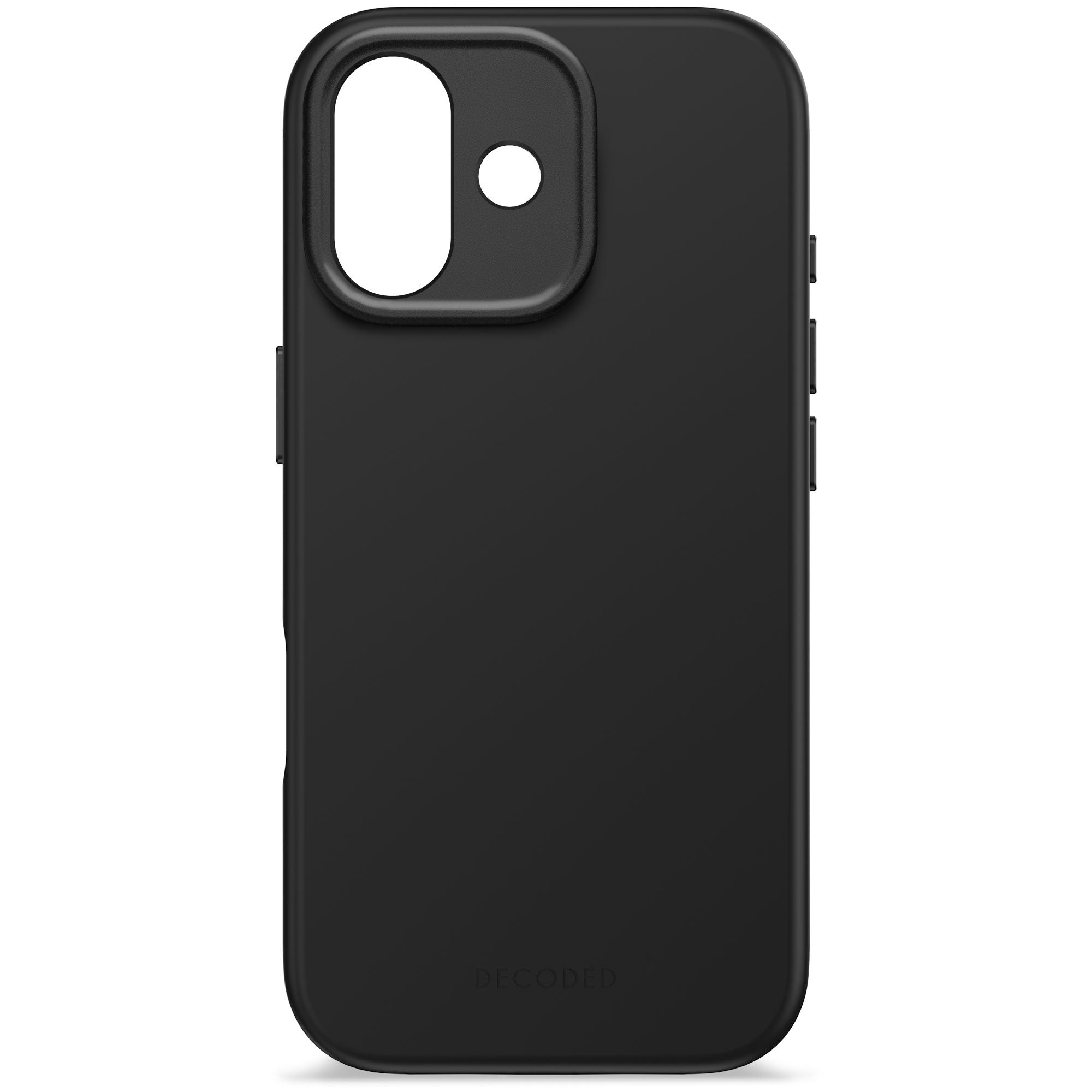 Decoded Silicone Backcover Apple iPhone 17 Phantom Black