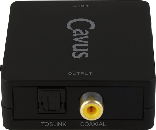 Converter CAVUS CAV-BXAU04 optical/coaxial in - optical/coaxial out