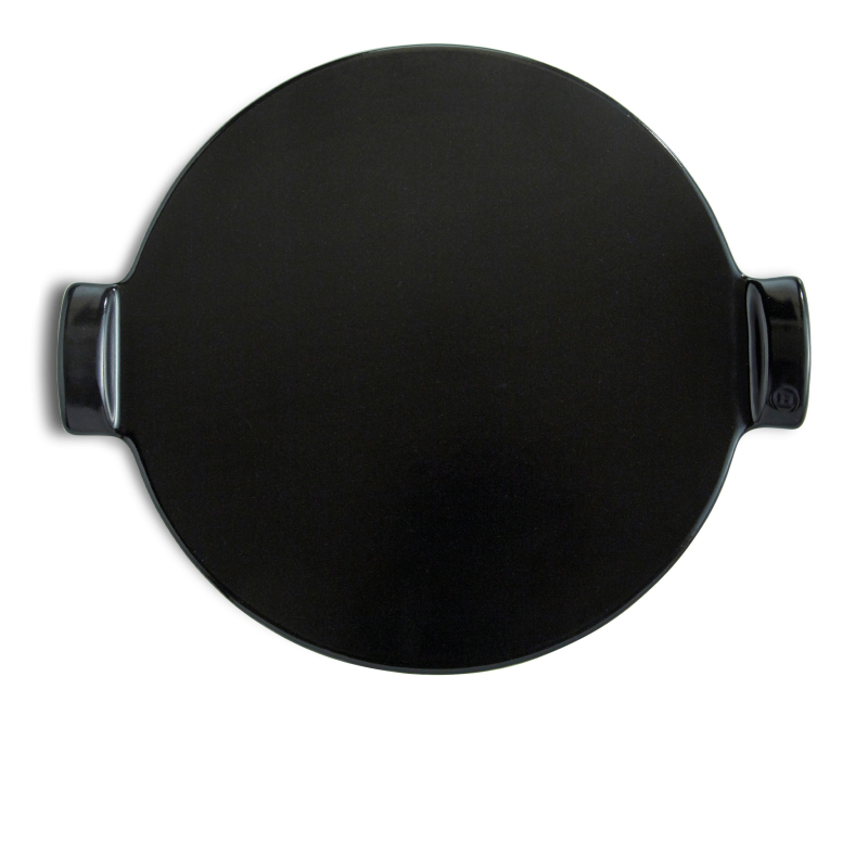 Pizzasteen EMILE HENRY 10.EH797514 Fusain / Ø37cm / effen