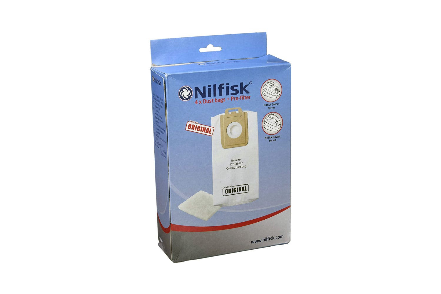 Nilfisk stofzak select 4 pcs