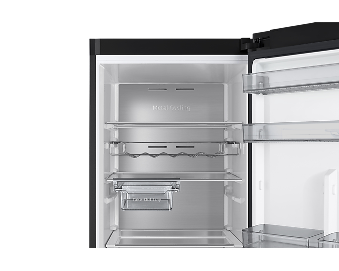 Koelkast SAMSUNG RR39C7EC5B1/EF / 387L / E / 186cm / zwart inox