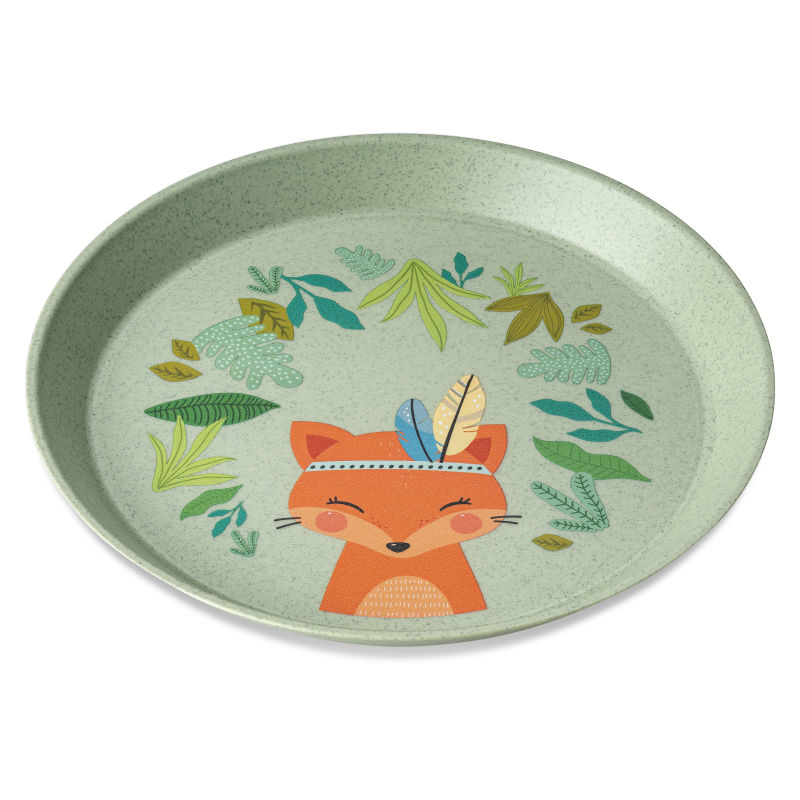 Bord KOZIOL 3204668 Connect Plate Harry 205mm Organic Green