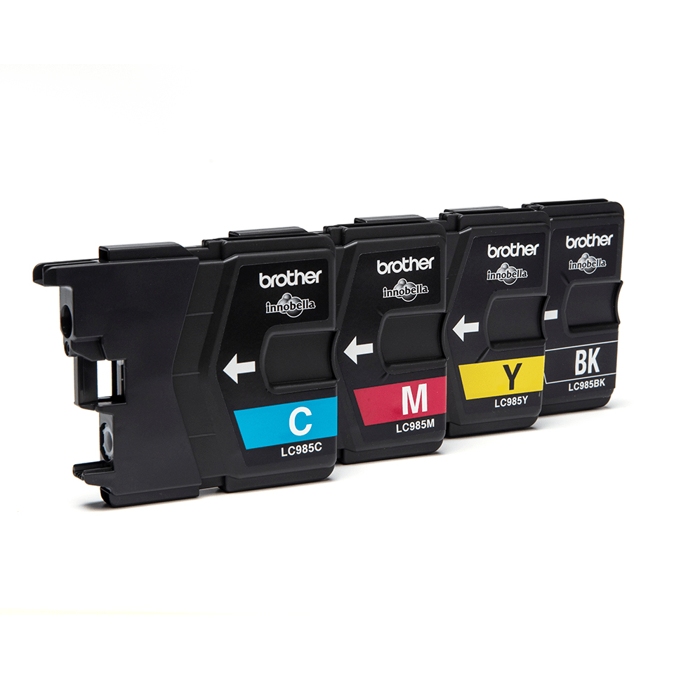 Inktpatroon Brother Value Blister BK/C/M/Y LC-985