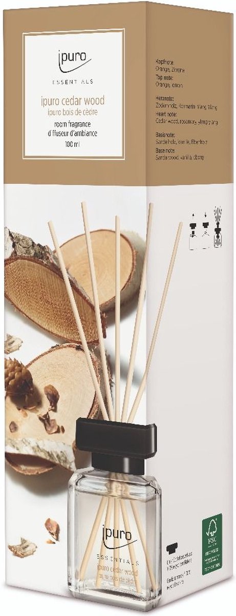 Diffuser IPURO 26IFC1065 EssentialCedar Wood / 200ml