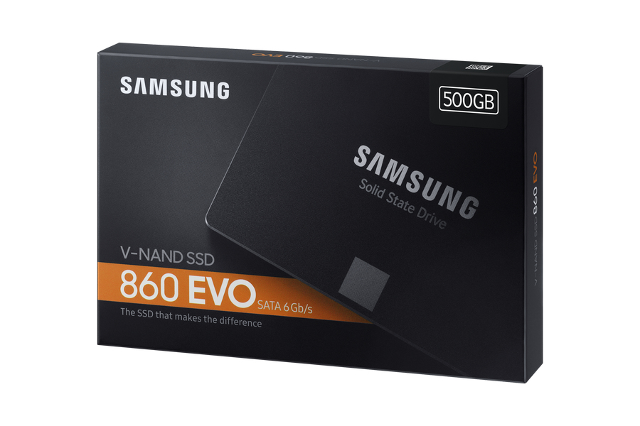 SSD Intern Samsung SSD 860 EVO 500GB 2,5" MZ-76E500B/EU