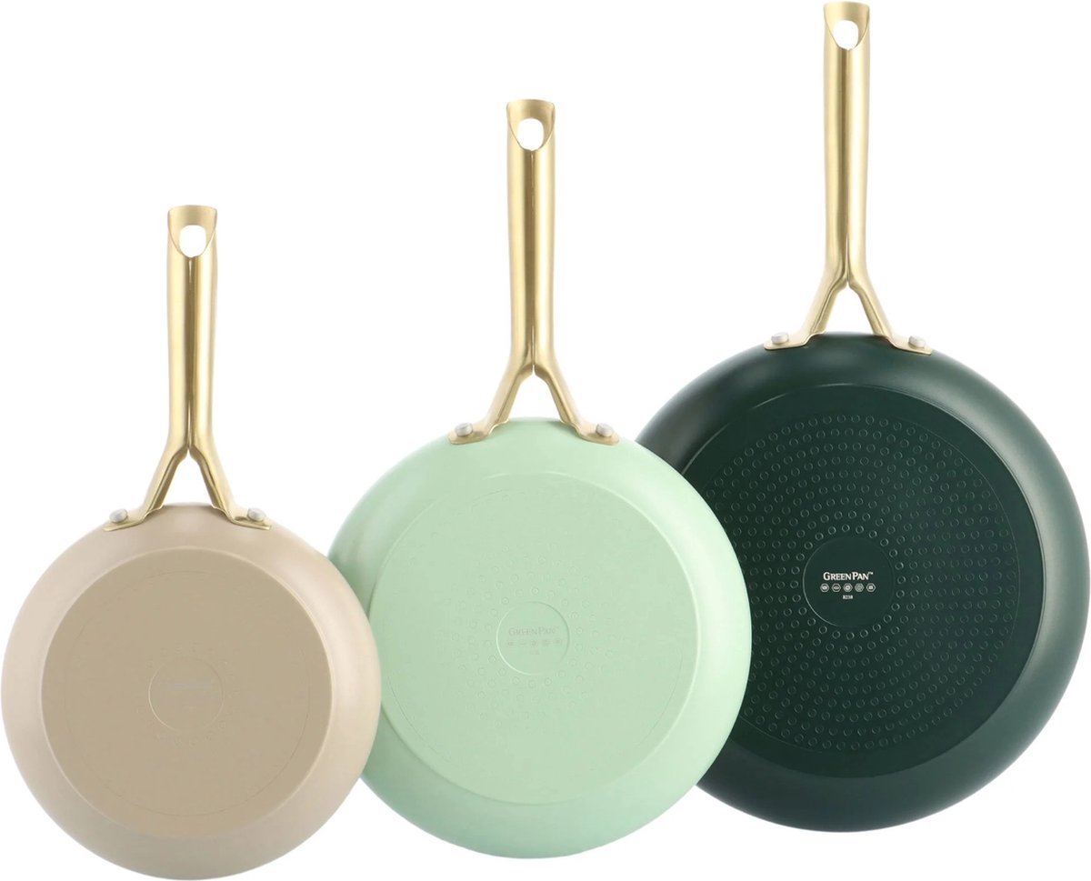 Pannenset GREENPAN CC009018-001 Shades / Natural / 20+24+28cm