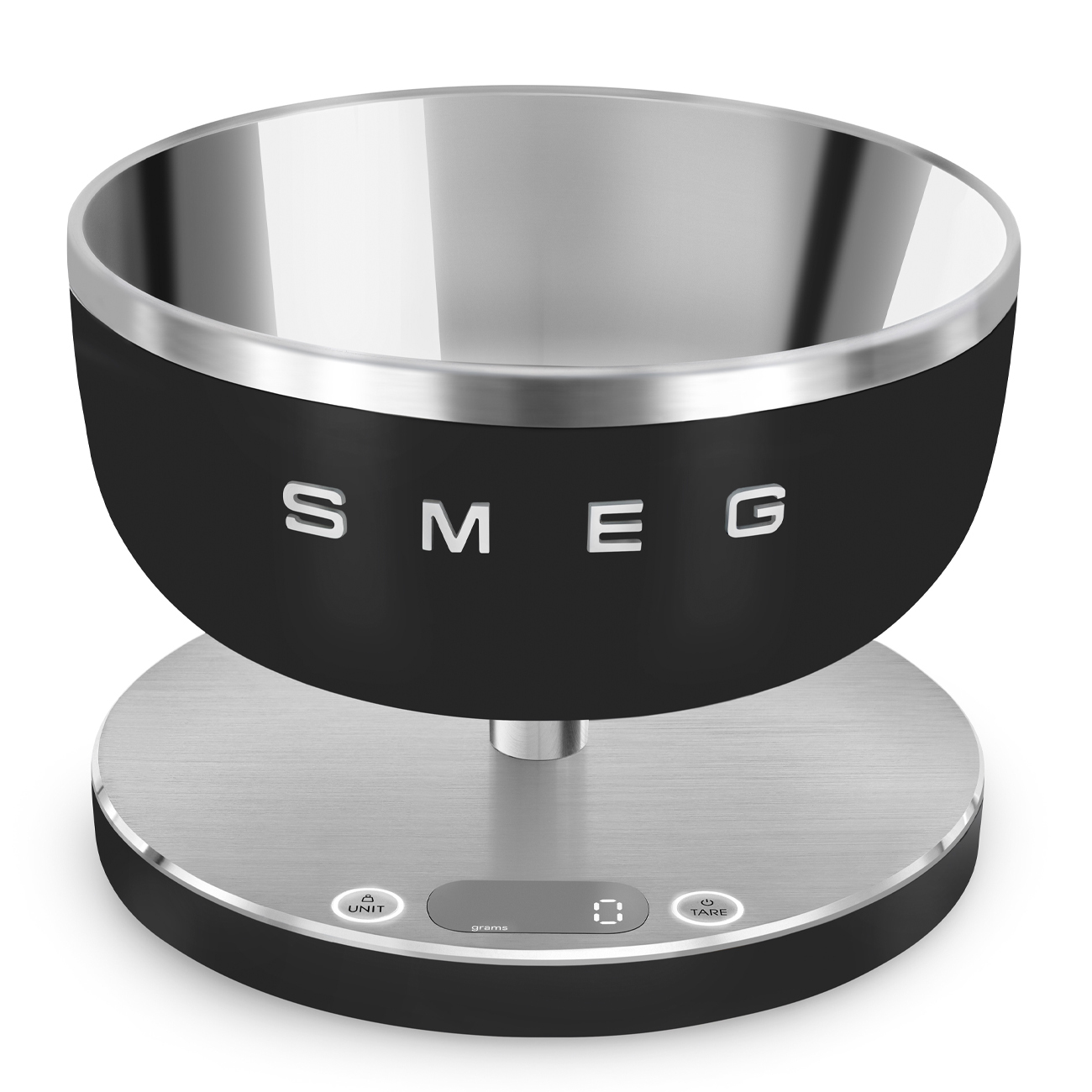 Keukenweegschaal SMEG KSC01BLMWW mat Zwart
