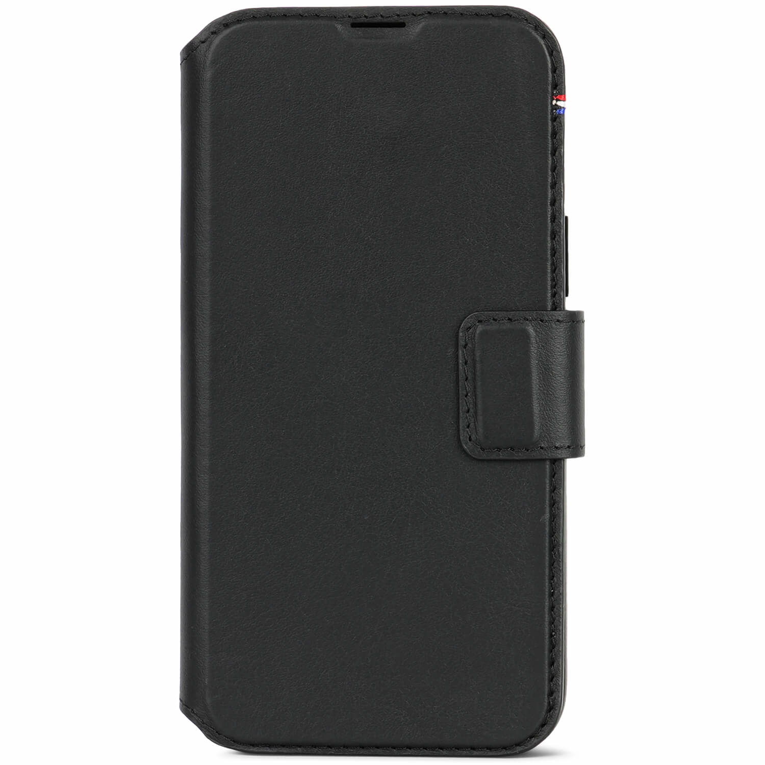 Tas DECODED Leather Detachable Wallet iPhone 15 Plus Black