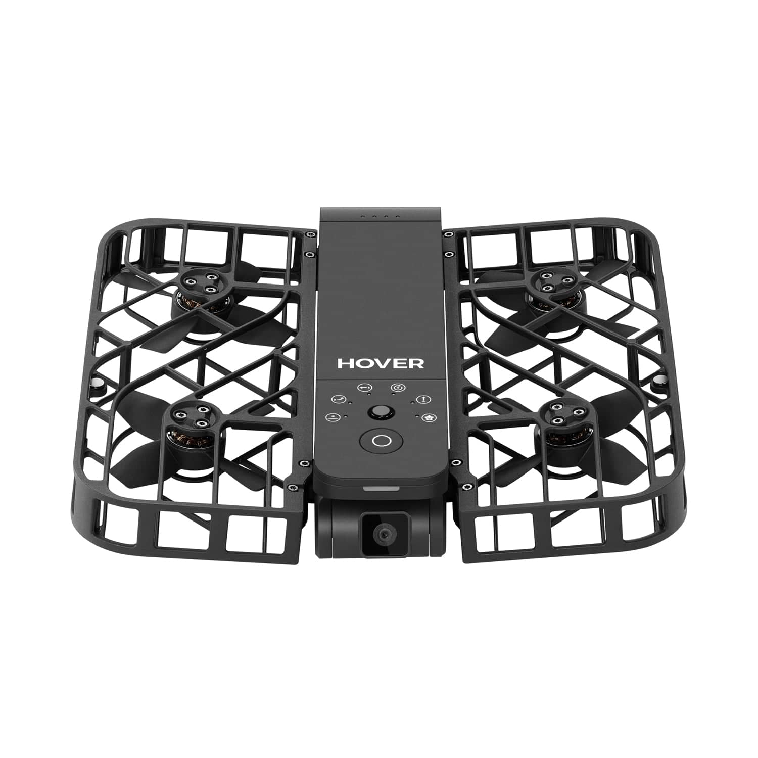 HOVERAir X1 Combo 4 propellers Quadcopter 2704 x 1520 Pixels 1050 mAh Zwart