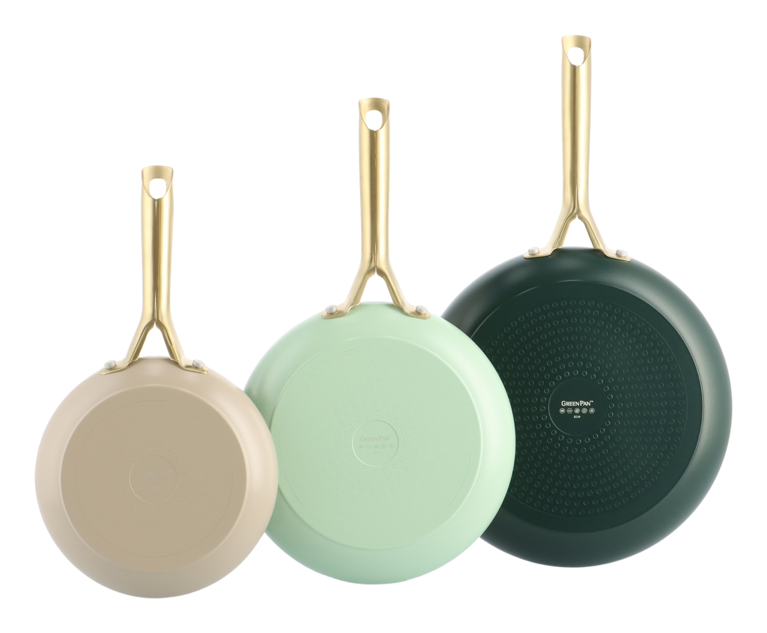 Pannenset GREENPAN CC009018-001 Shades / Natural / 20+24+28cm