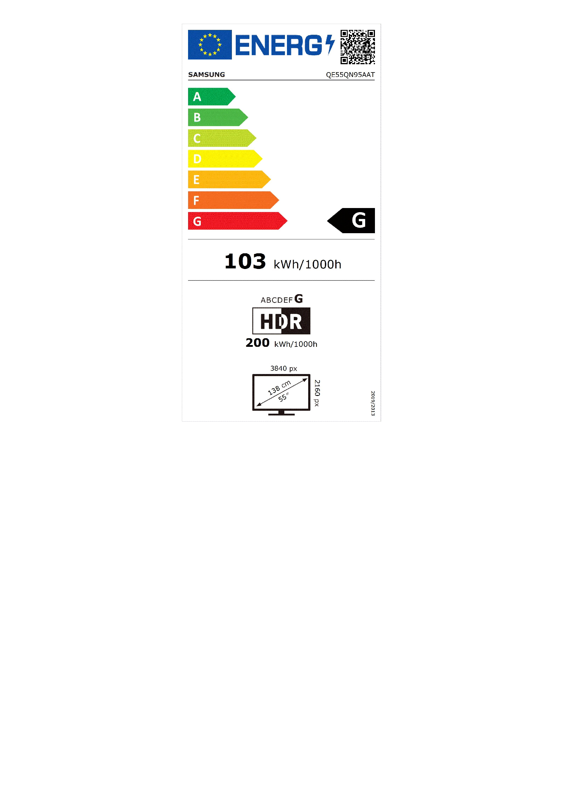 Neo QLED TV SAMSUNG QE55QN95A