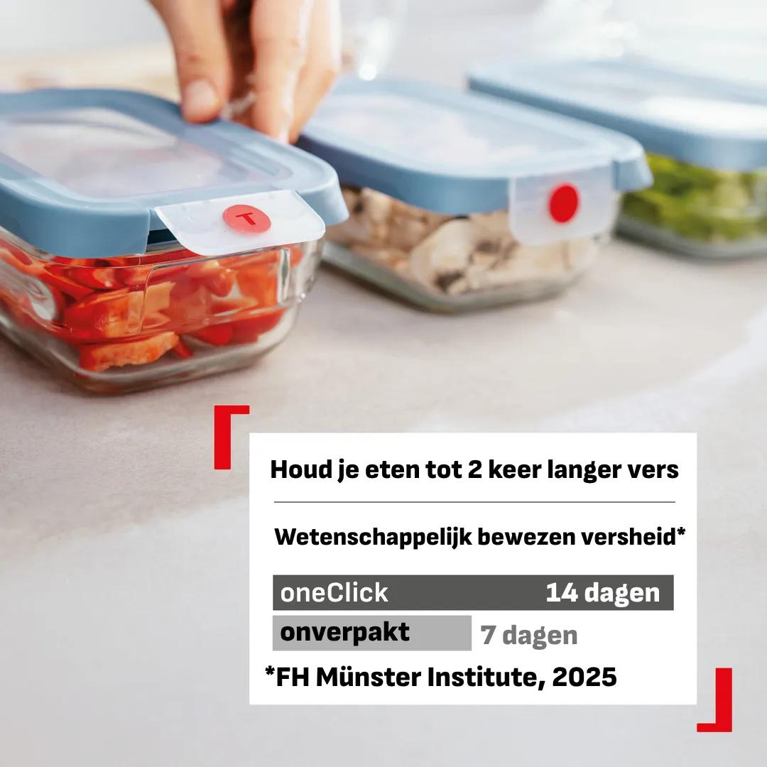 Vershouddoos TEFAL N1240210 OneClick / 1L / glas