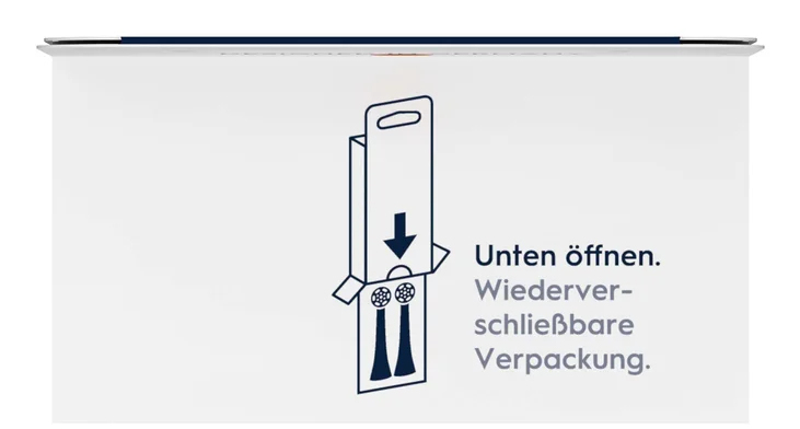 Opzetborstel ORAL-B 172512 iO / ultieme reiniging / 4 stuks / zwart