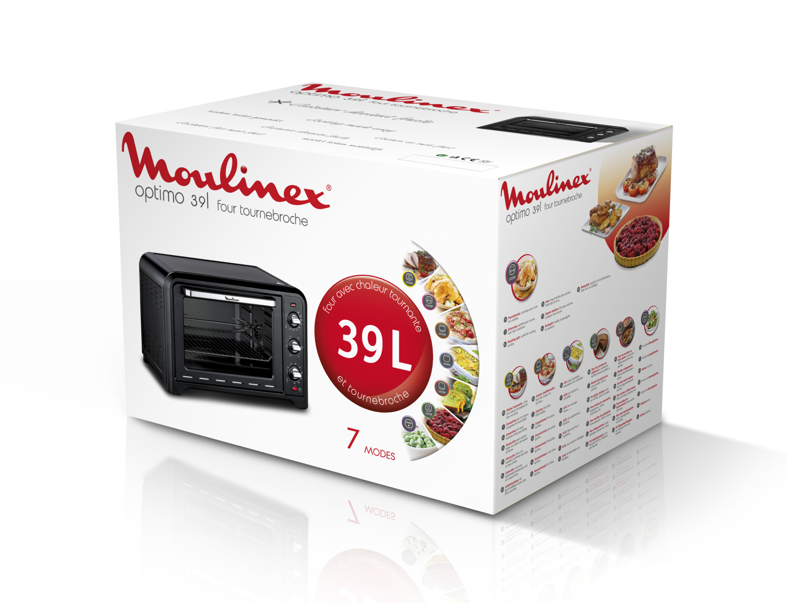 Moulinex four optimo 39l ox485810