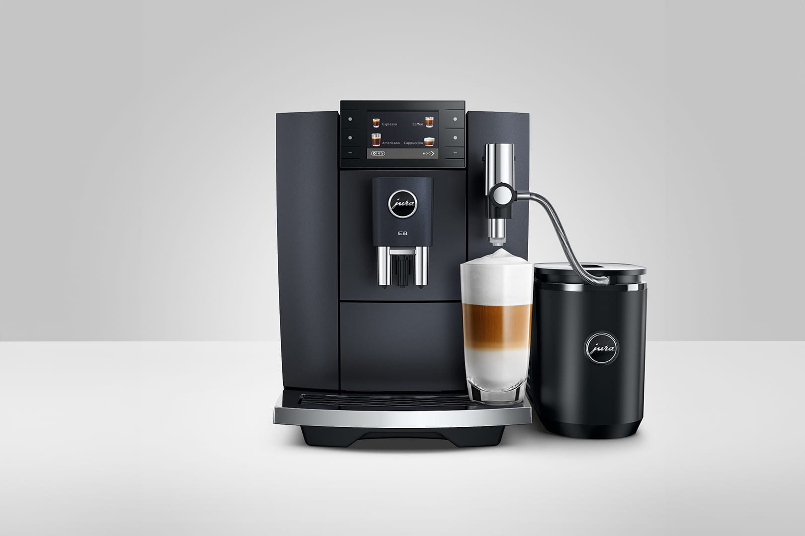 Espressotoestel JURA 15749 E8 / Cosmic Black (ED)