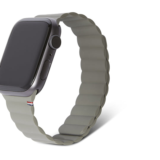 Decoded Apple watch 40mm/38mm, leather magnetic traction strap, olive