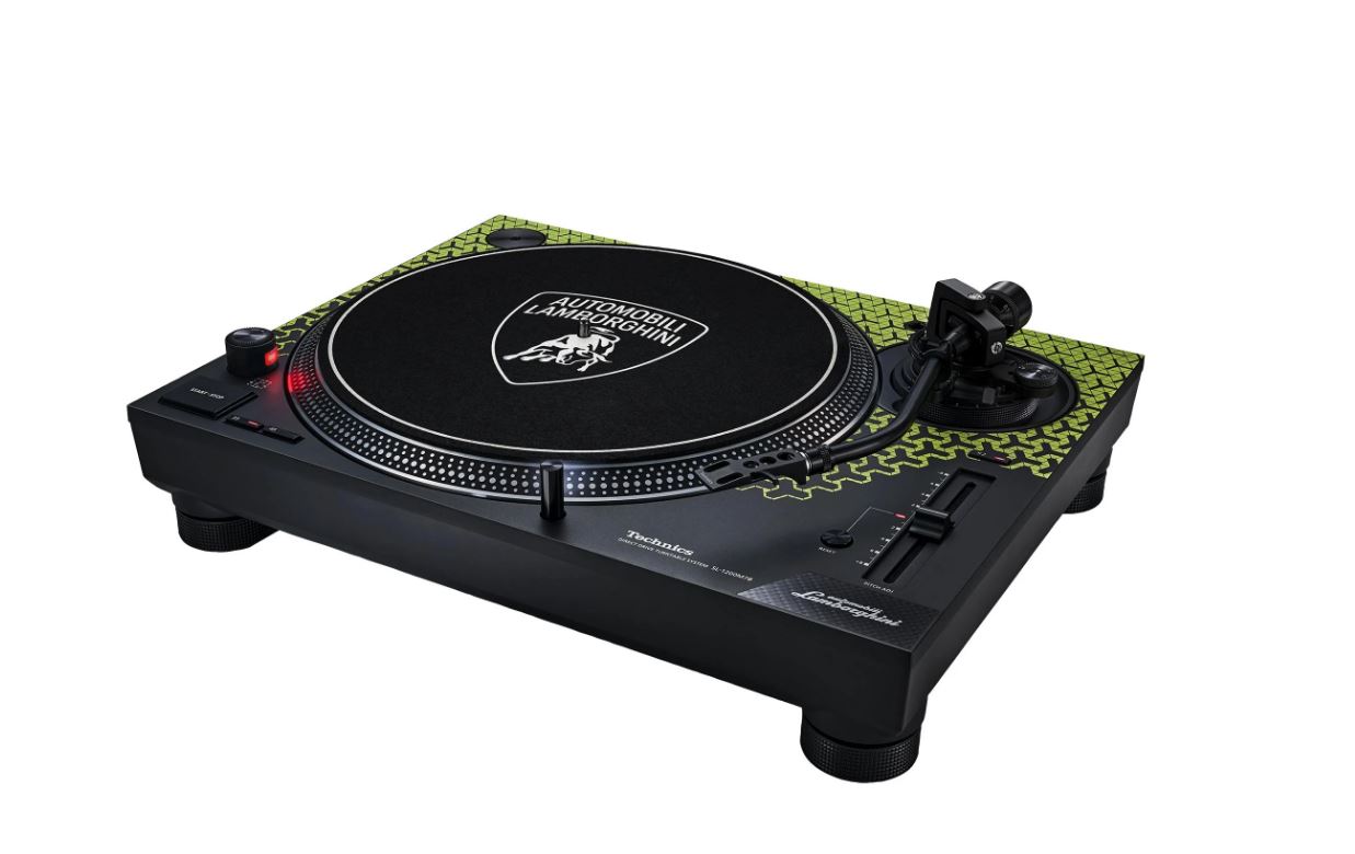 Platenspeler TECHNICS SL-1200M7PEG Lamborghini groen