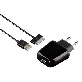 Adaptateur de Courant Hama 108341 Black For Samsung Galaxy T