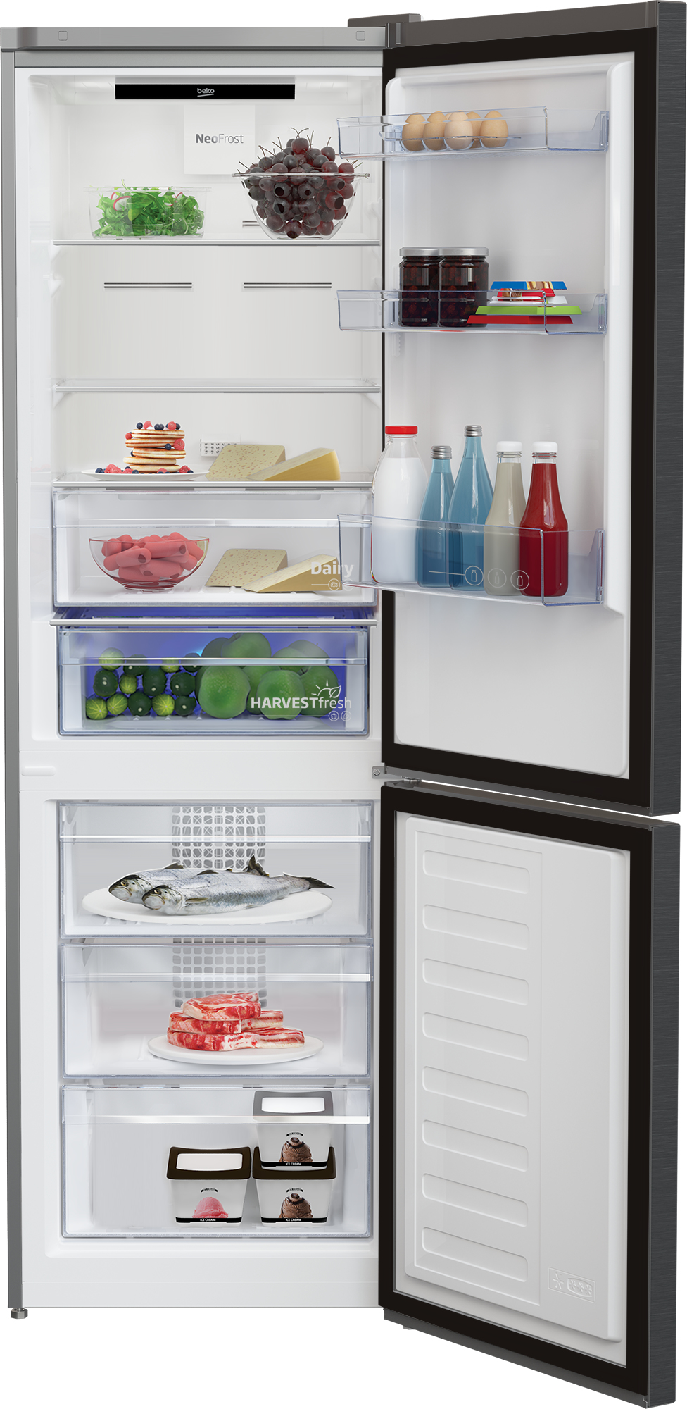 BEKO FRIGO CONGELATEUR RCNE366E70ZXBRN