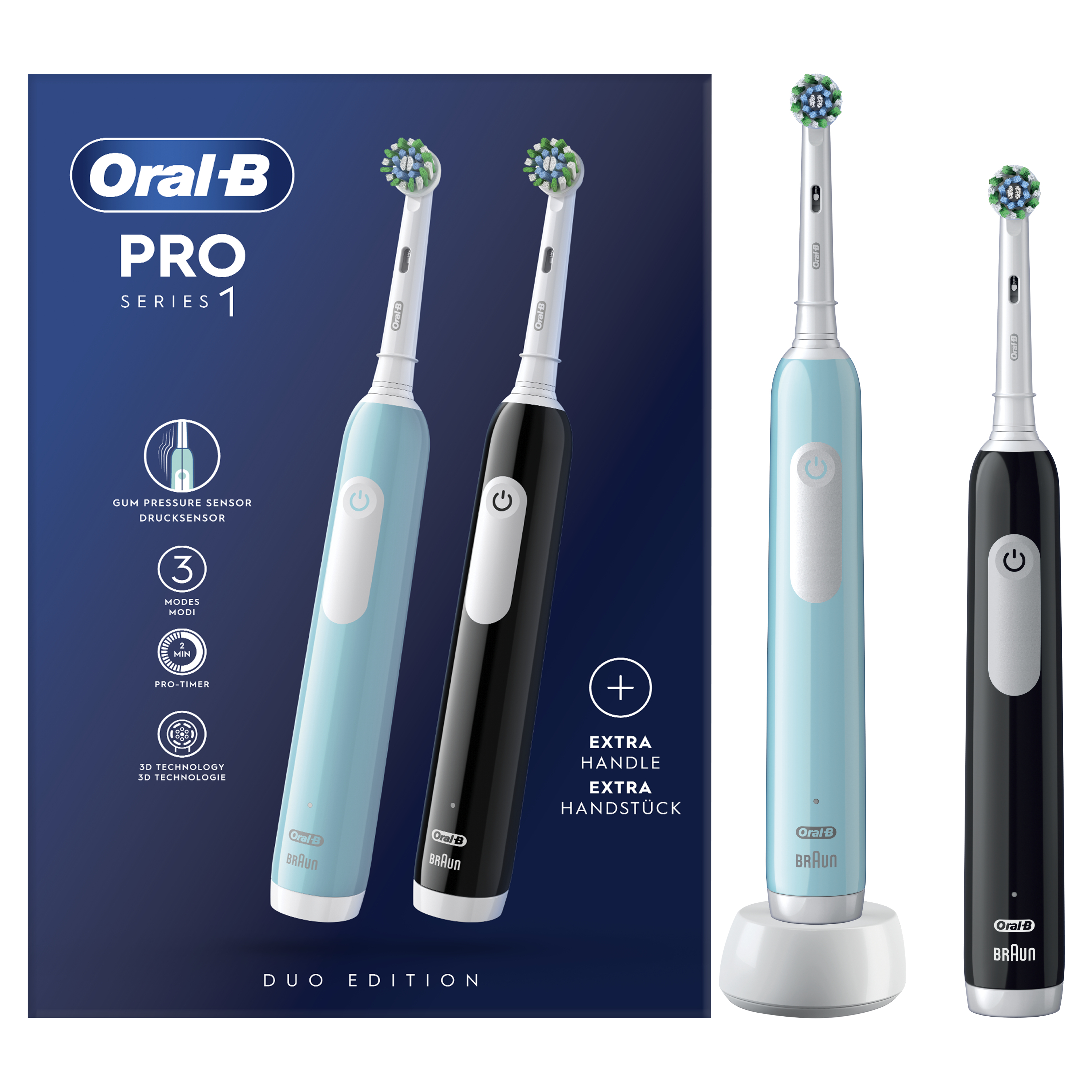 Elektrische tandenborstel ORAL-B Pro 1 / Duo