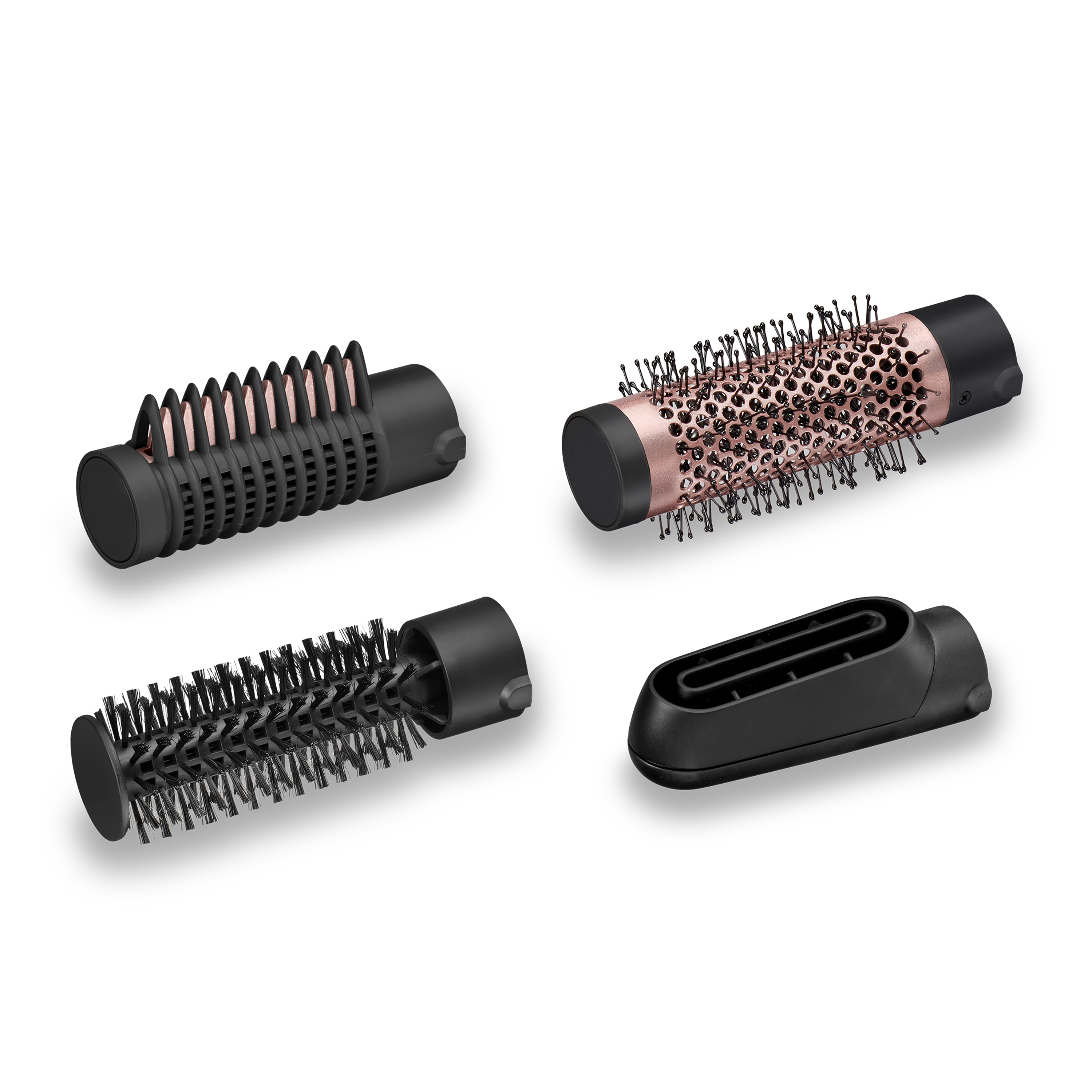 BaByliss Perfect Finish Heteluchtborstel Warm Zwart 1000 W 2,2 m