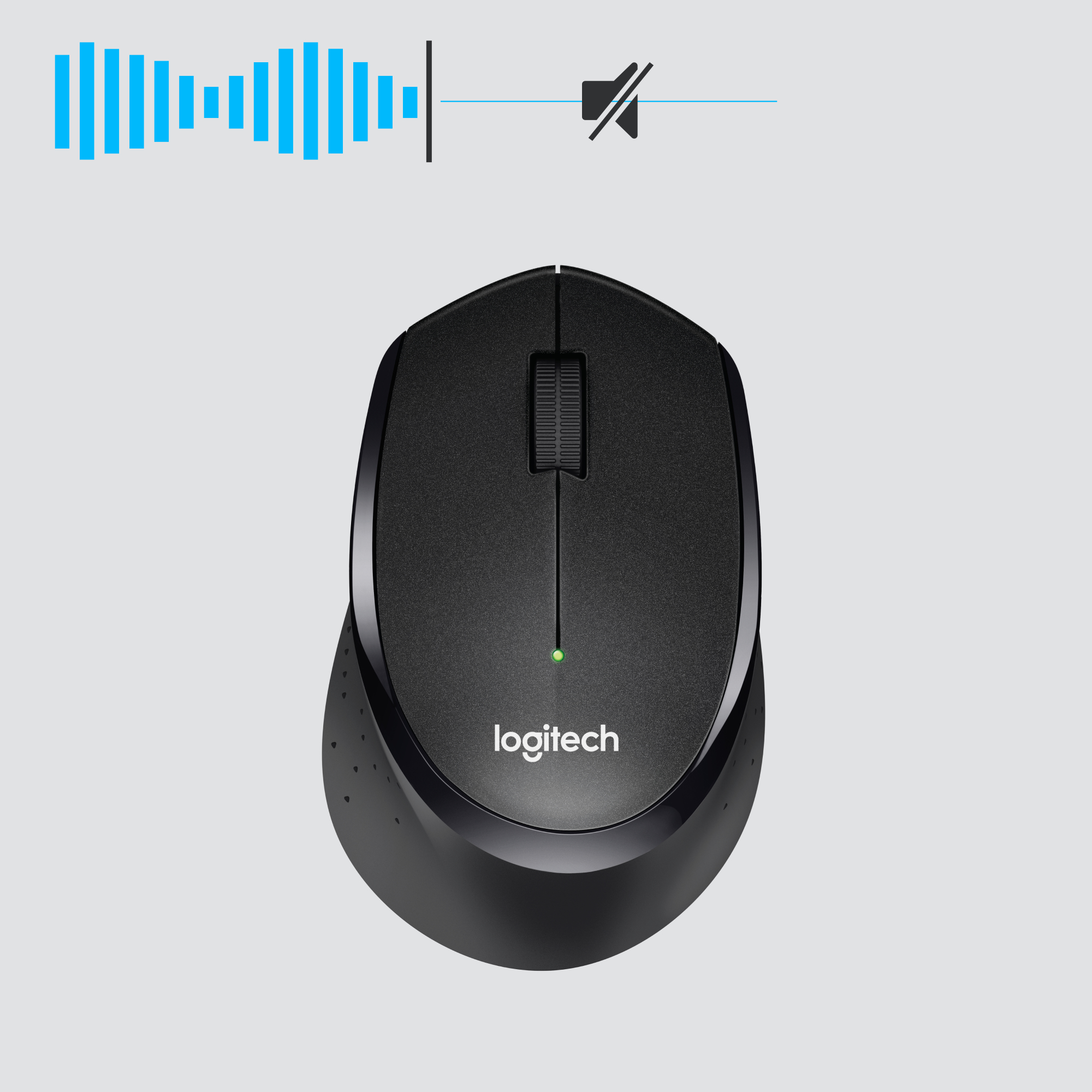 Draadloze Muis Logitech M330 Black