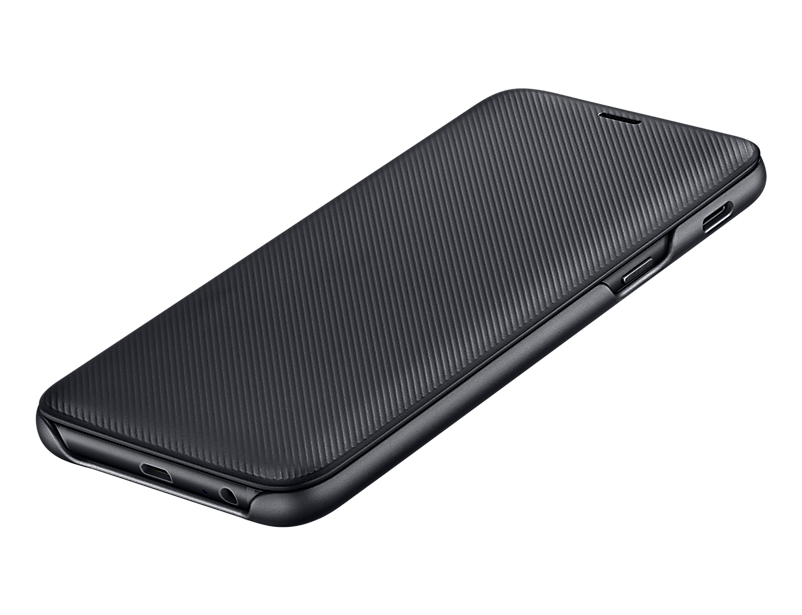 Sac (TEL) Samsung Samsung A6 2017 Wallet Cover Black