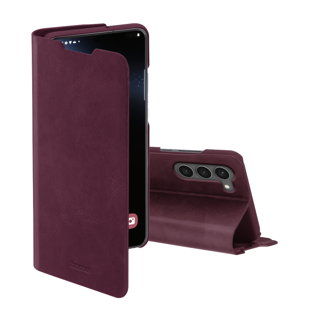 Cover HAMA Guard Pro Booklet Samsung Galaxy S23 bordeaux