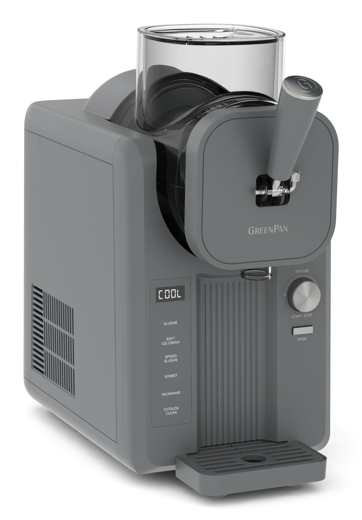 Ijsmachine GREENPAN CC010400-001 Frost / zelfkoelend / grijs