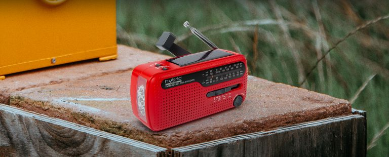 FM/AM radio MUSE MH-07 RED rood