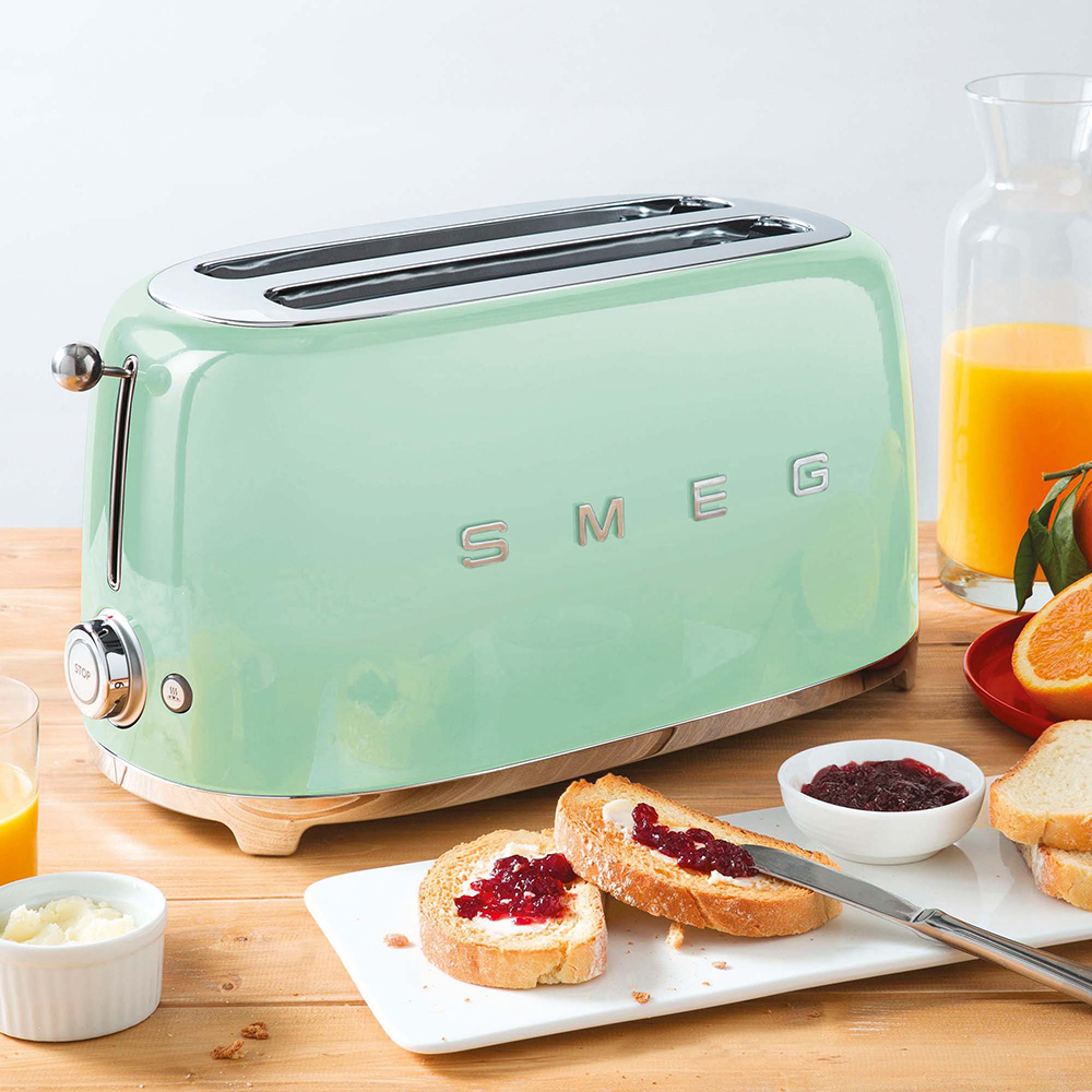 Broodrooster SMEG TSF02PGEU Pastelgroen