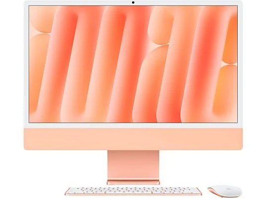 Apple Imac 24" 2024 M4 8C-CPU / 8C-GPU 16GB 512GB - Numeriek - Orange