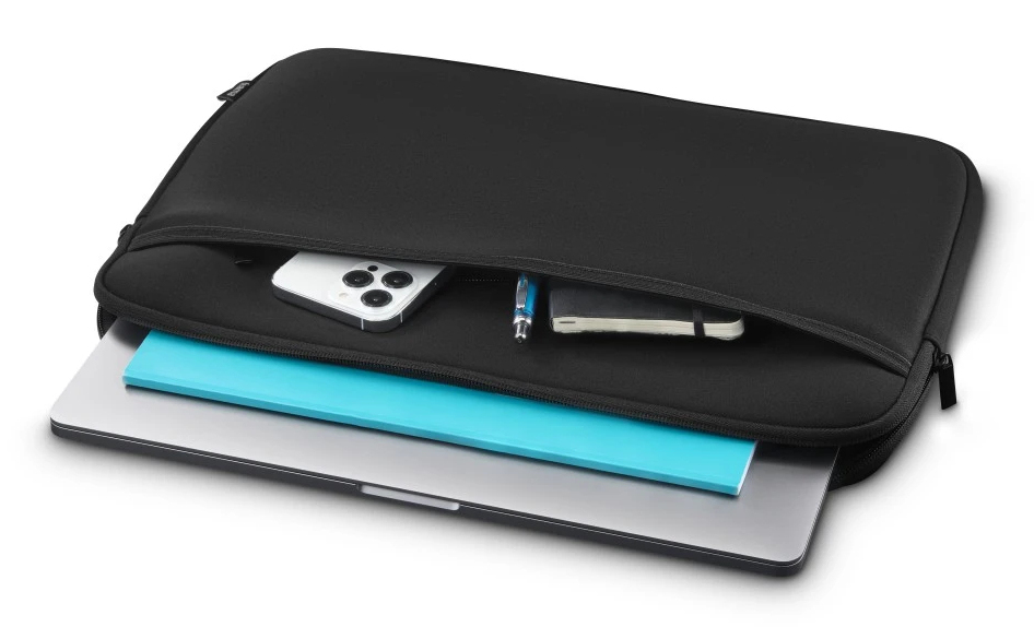 Hama Laptop-sleeve Neoprene met voorvak, 36 - 40 cm (14,1-15,6), zwart